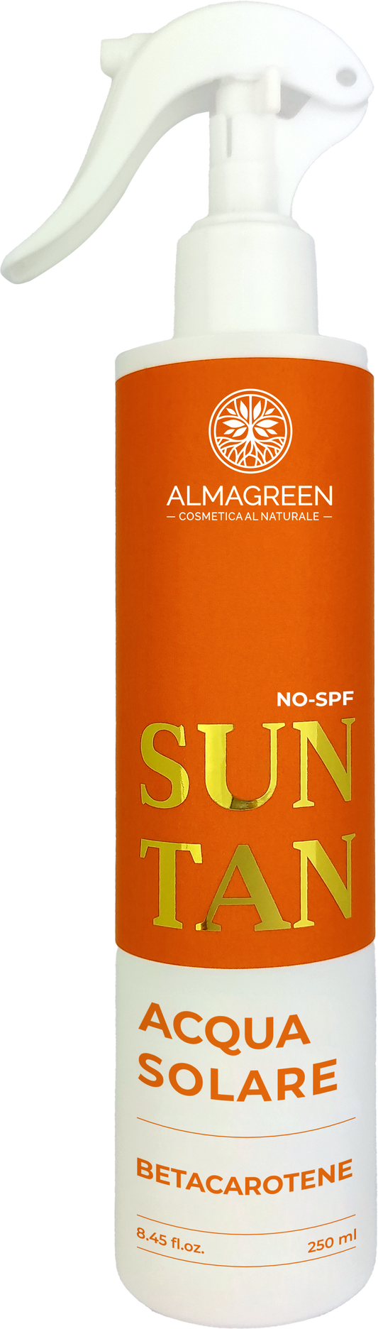 Almagreen - SUN WATER TANNING SPRAY WITH BETACAROTENE 