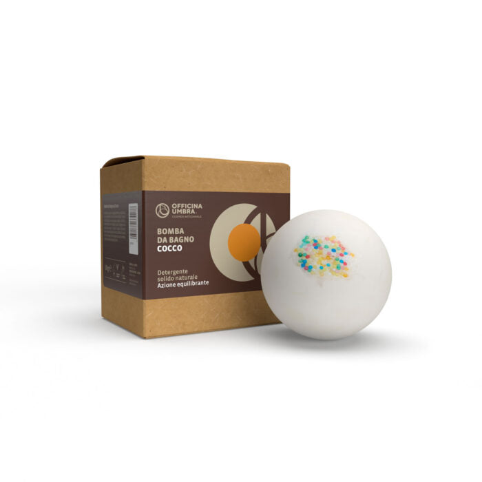 Bioteko Cosmetica - Coconut bath bomb - balancing action 100gr