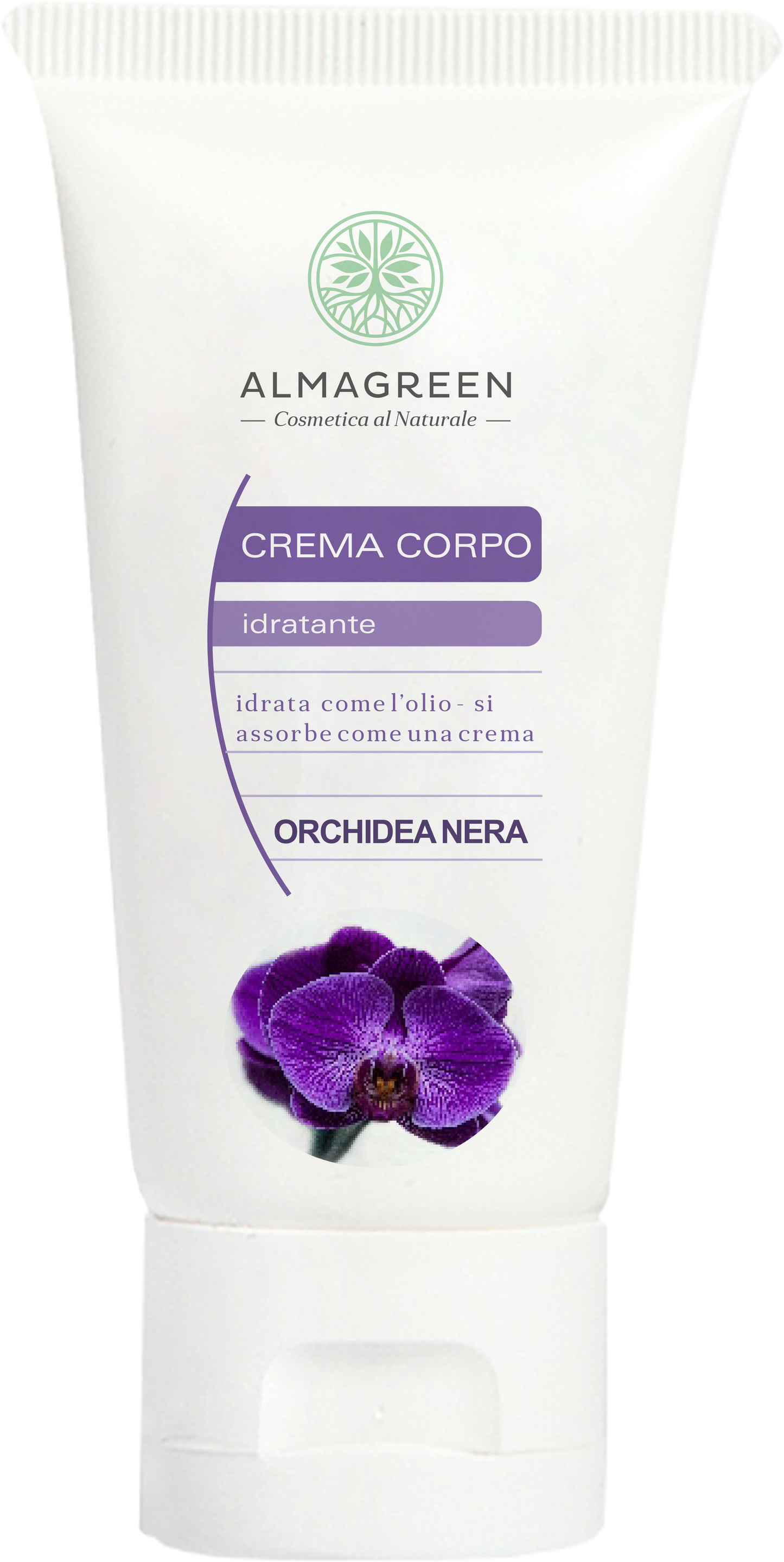 Almagreen - CREMA IDRATANTE ORCHIDEA NERA MORBIDO RELAX