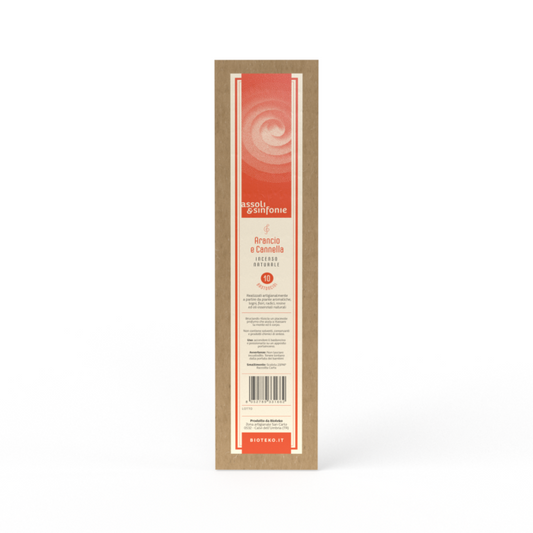 Bioteko Cosmetics - Orange and Cinnamon Incense pack 10