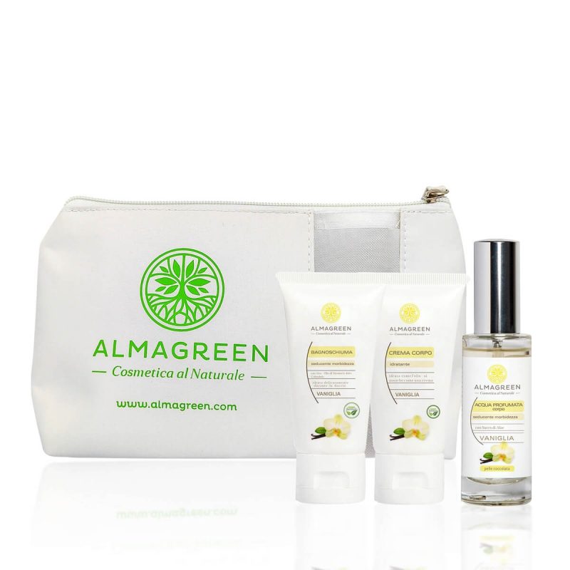 Almagreen - GIFT POUCH: “VANILLA” KIT 