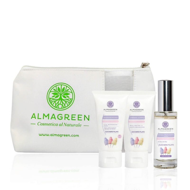 Almagreen - GIFT POUCH: “CANDY FLOSS” KIT 