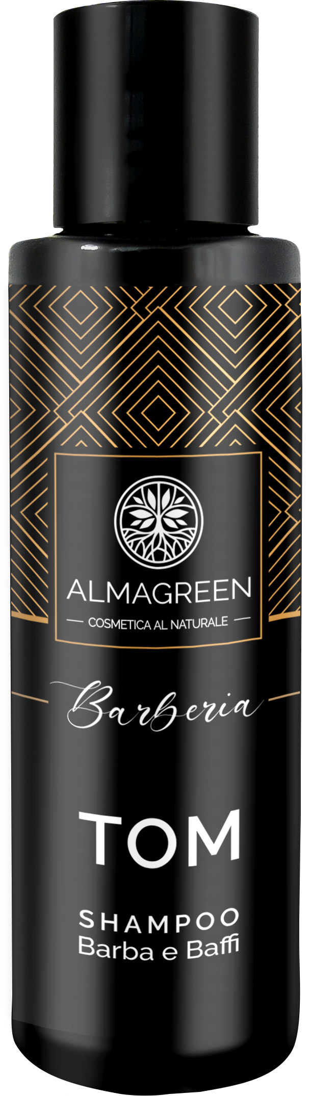 Almagreen - TOM – MOISTURIZING SHAMPOO FOR BEARD AND MUSTACHE 