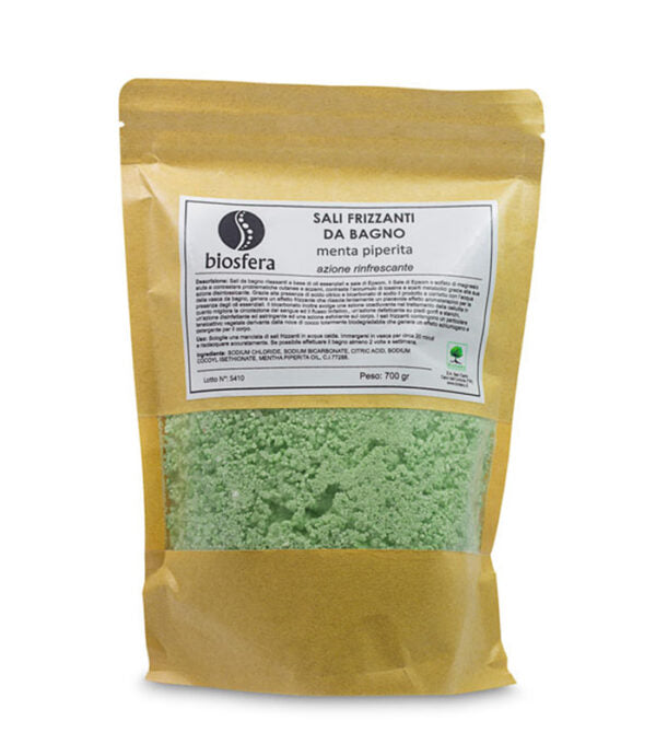 Bioteko Cosmetica - Sparkling Bath Salts with Mint 500gr 