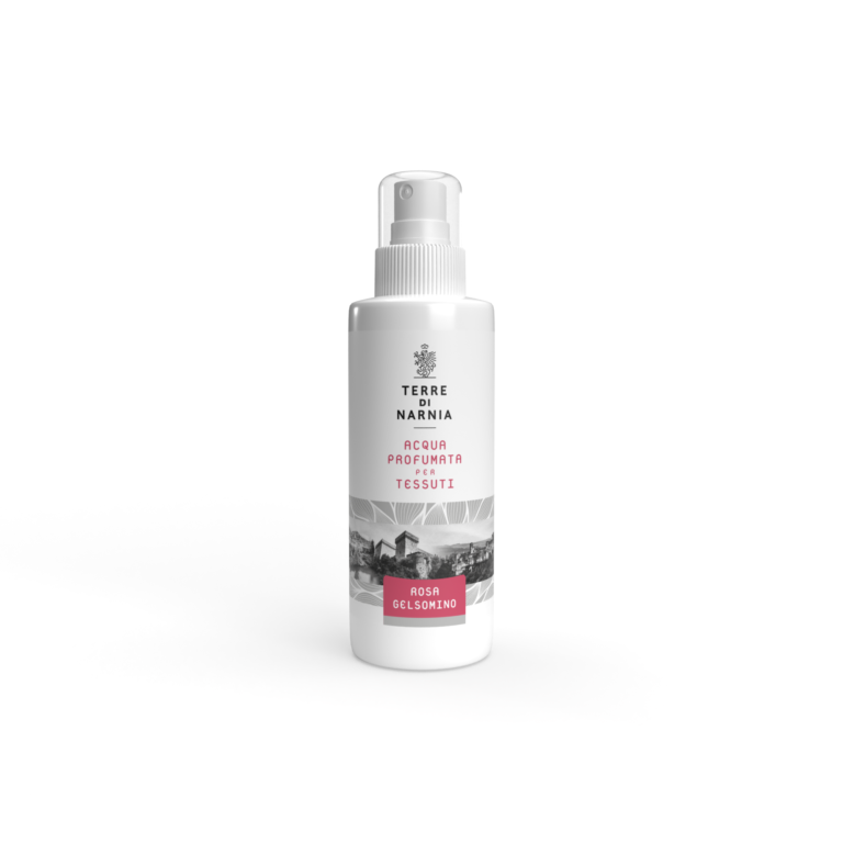 Bioteko Cosmetica - Terre Di Narnia -Acqua profumata tessuti – Rosa e Gelsomino 100ml