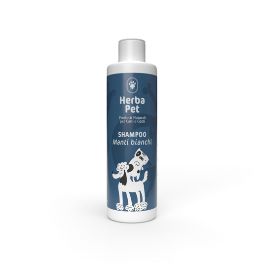 Bioteko Cosmetica - HerbaPet: Cosmetici per Cani e Gatti Shampoo Manti Bianchi 200ml