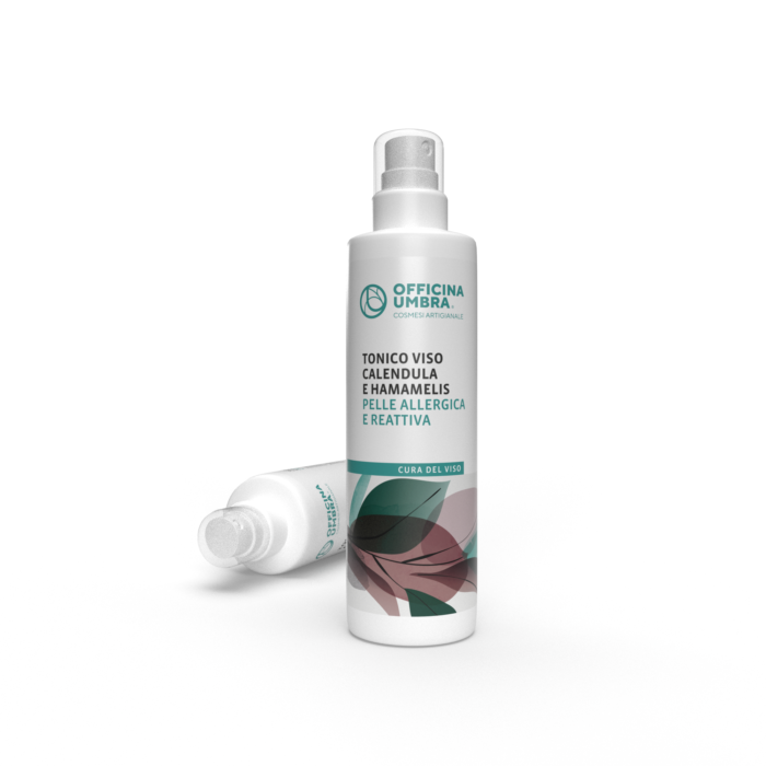 Bioteko Cosmetica - Face tonic for allergic and reactive skin Calendula and Hamamelis 200ml