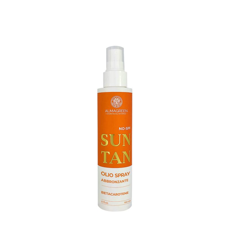 Almagreen - DRY SUN OIL SPRAY “WITH BETACAROTENE” OILY SKIN 