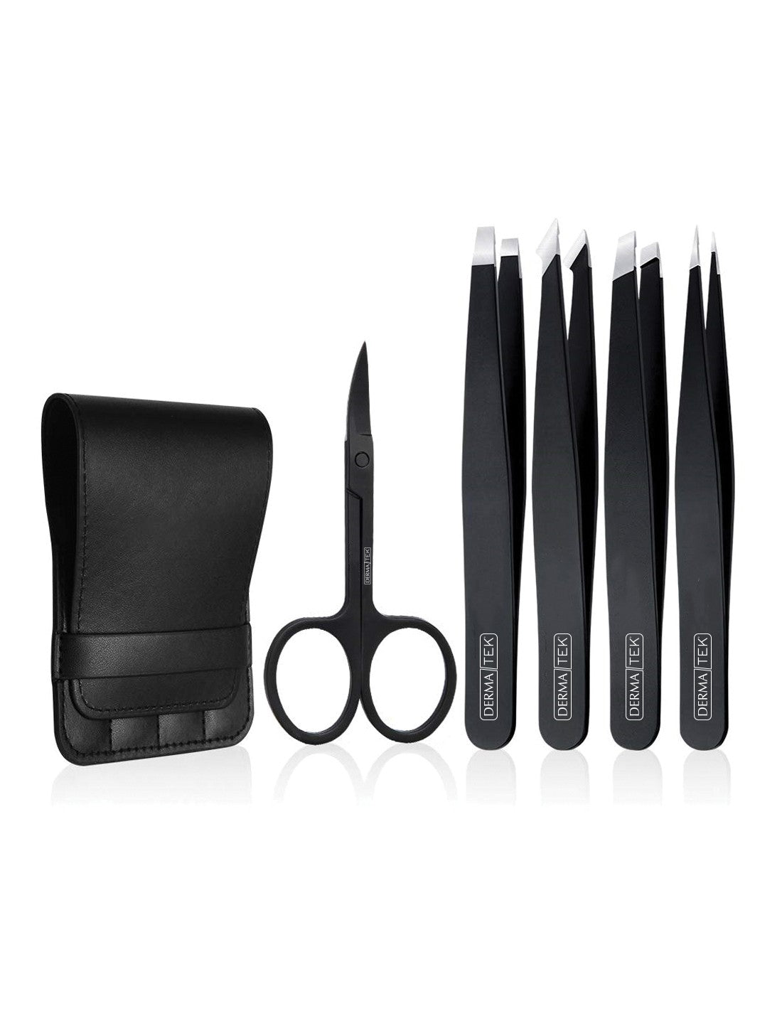 Dermatek beauty - Set of 4 tweezers + scissors