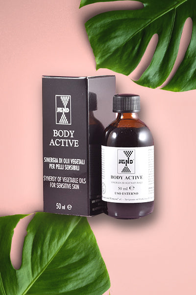 Body Mind Cosmetics - BODY ACTIVE SYNERGY OF VEGETABLE OILS FOR SENSITIVE SKIN - 100% VEGETABLE PRODUCT - ML 50 