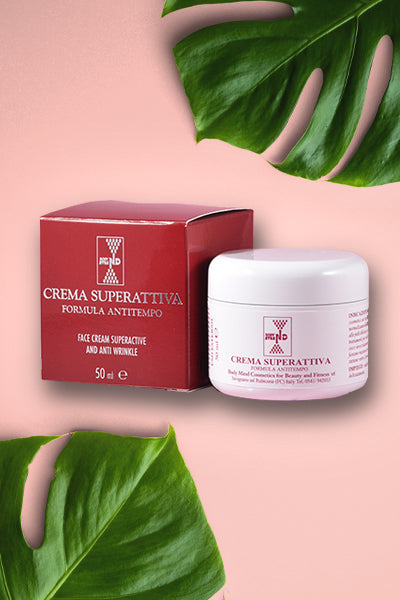 Body Mind Cosmetics - CREMA SUPERATTIVA FORMULA ANTITEMPO – CON PRINCIPI ATTIVI NATURALI - ML 50